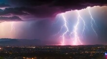 Explore The Cutting-edge Technology Of AI-driven Meteorology As Algorithms Analyze Weather Data To Predict The Formation, Movement, And Intensity Of Thunderstorms.