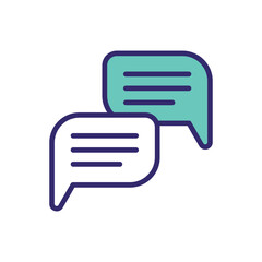 Communication vector icon