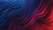 Dark Blue Red vector template with wry lines. Modern