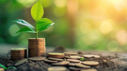 Aufkleber - Investment portfolios, equity stakes, and capital appreciation driving wealth creation and value generation for investors and stakeholders