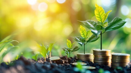 Aufkleber - Investment portfolios, equity stakes, and capital appreciation driving wealth creation and value generation for investors and stakeholders