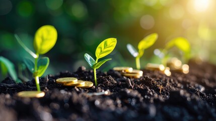 Aufkleber - Investment portfolios, equity stakes, and capital appreciation driving wealth creation and value generation for investors and stakeholders