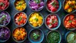 Bright and Colorful: Capture dishes with vibrant colors to make them visually appealing 