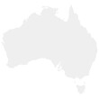 Outline map of Australia
