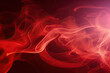 Red Ethereal Smoke: Abstract Flames Texture Background