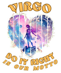 Wall Mural - Virgo. 'Do It Right' Is Our Motto. virgo astrology