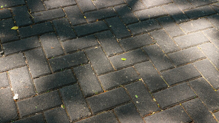 Textured chevron background pattern herringbone brick tile floor