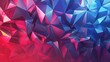 Modern and trendy abstract geometric background in a low poly style