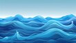 Blue water waves illustration useful as a background,Abstract colorful vector background, color flow liquid wave for design brochure, website, flyer. Stream fluid. Acrylic paint,Blue water stripes 