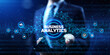 Business analytics BI intelligence Big data analyze concept.