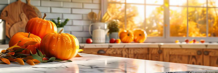 Wall Mural - Fresh and Vibrant Citrus Fruits on a Wooden Table, Highlighting Healthy Eating with a Splash of Autumn Color