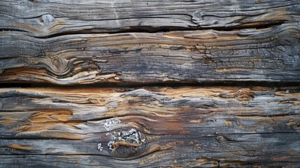 Aufkleber - Detailed view of a piece of wood, suitable for backgrounds or textures