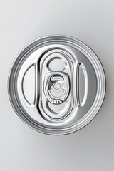 Poster - Close up of a refreshing can of soda, perfect for beverage ads