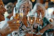 © Fotograf - A group of people enjoying wine together. Perfect for social gatherings
