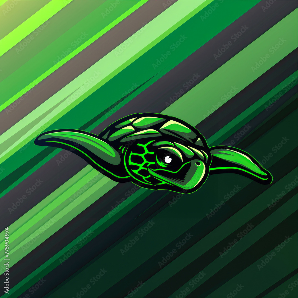Turtle Speed Sign A captivating template featuring a turtle drawing as part of a dynamic ...