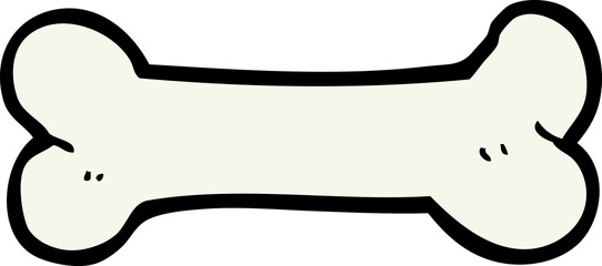 Wall Mural - cartoon bone