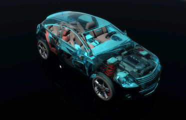 Poster - Model cars.