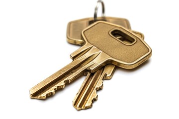 Poster - A pile of keys neatly arranged on a surface. Suitable for various concepts and designs
