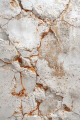 Poster - Close up of a rock with rust, suitable for industrial concepts