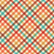 Seamless background in warm colors consisting of colored diagonal stripes