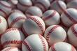 Sporty Baseball ball background. Old texture team. Generate Ai