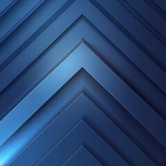 Poster - Contemporary abstract blue backdrop with a zigzag pattern. Cutting-edge design. Themes include innovation, artificial intelligence, connectivity, digital marketing, finance, promotion, and visuals.