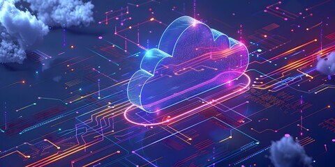 Poster - dynamic cloud powered content delivery network optimizing digital media distribution