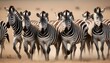 A-Zebra-Herd-Moving-In-Unison-A-Symphony-Of-Strip- 3