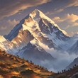 Amazing and beautiful mountain background