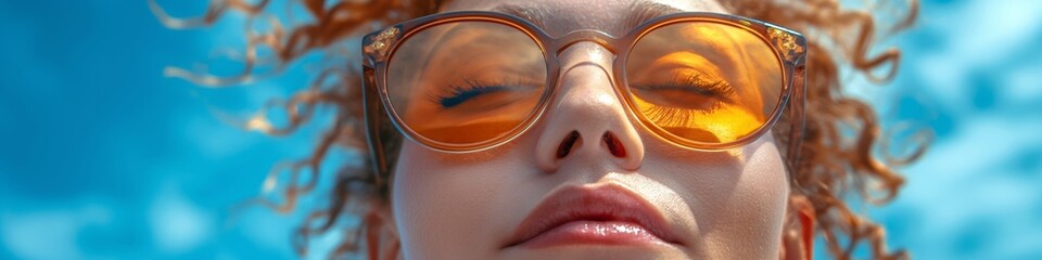 Canvas Print - woman photo in the summertime
