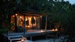 Romantic getaway, secluded and intimate, love celebrated