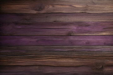 Brown and purple old dirty wood wall wooden plank board texture background with grains and structures