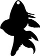 Boho Earring silhouette illustration