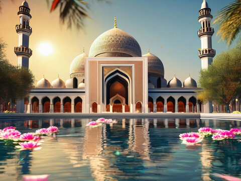 Eid ul Adha Background Design for social media 