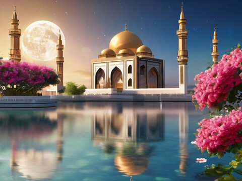 Eid ul Adha Background Design for social media 