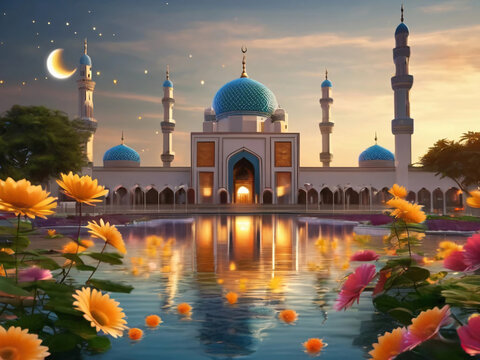 Eid ul Adha Background Design for social media 