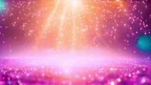 Pastel Abstract Effect Background. Pastel Purple Pink Teal Blue Colors Lights. Diffraction And Glow, Lens Flare And Reflections. A Holographic Rainbow Iridescent Gradient, Abstract Background 4k Video