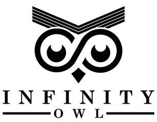 Poster - INFINITY OWL DESIGN LOGO VECTOR