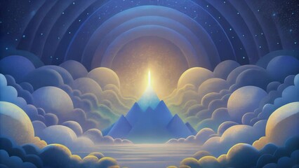 Poster - A transcendent display as if the heavens have od up to reveal their dazzling secrets.