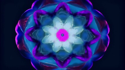 Fototapete - Delicate filaments of light weaving together to form a complex and beautiful structure.