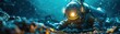 Submarine Robot, Thermal Suit, Deep-sea exploration of Earths mantle, Advanced machinery and tools