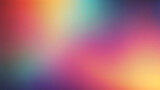 Fototapeta Tęcza - Multicolor amazing defocus background. Red blue yellow pink violet gradient abstract pattern. Rainbow colorful blur illustration. Attractive creative formless template.