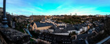 Fototapeta Miasto - Le chemin de la cornière, mirador de luxemburgo