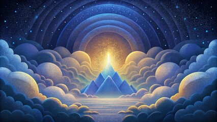 Poster - A transcendent display as if the heavens have od up to reveal their dazzling secrets.