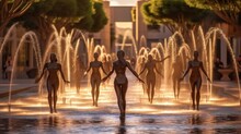 Water Fountain  Dancing