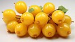 high quality 12k image of yellow grapes UHD Wallpaper
