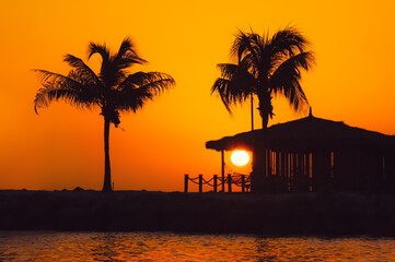 Poster - Aruba Sunset