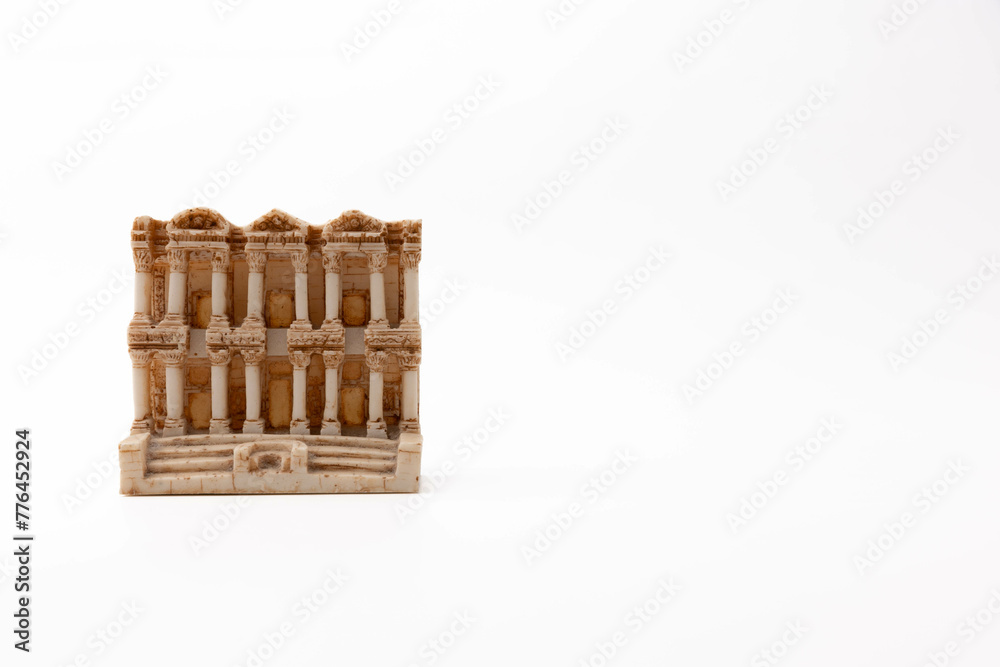 Collosseum Rome Small Detailed small scale replica of the ancient roman colosseum, isolated ...