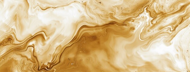 Poster - Elegant Golden Marble Texture for Luxury Backgrounds