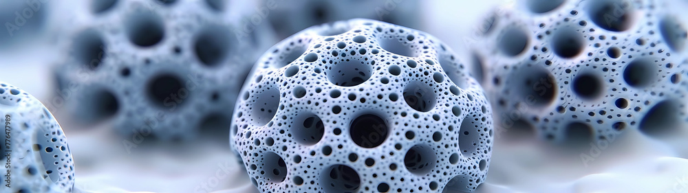 Intricate details of the microscopic realm are magnified to the utmost ...